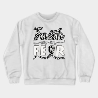 Faith over Fear for Rare Cancers Crewneck Sweatshirt